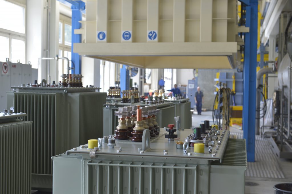 Distribution transformer production