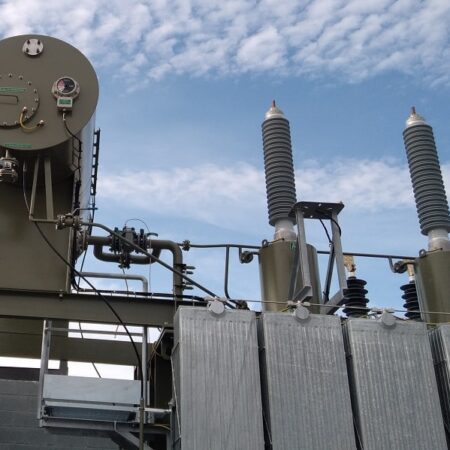 Power transformer, R&S ZREW, 110 kV substation - 3